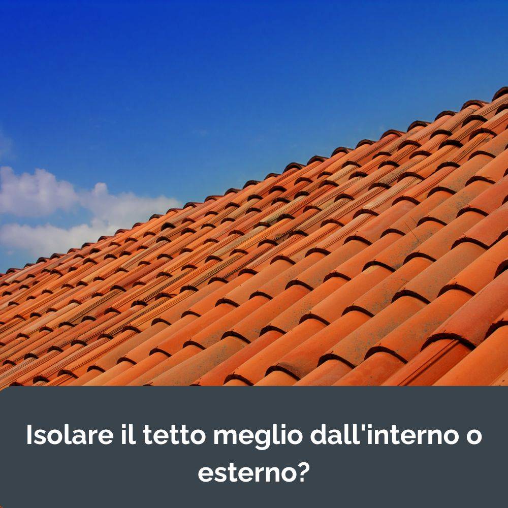 Isolare tetto meglio interno o esterno - foto di tetto a falde