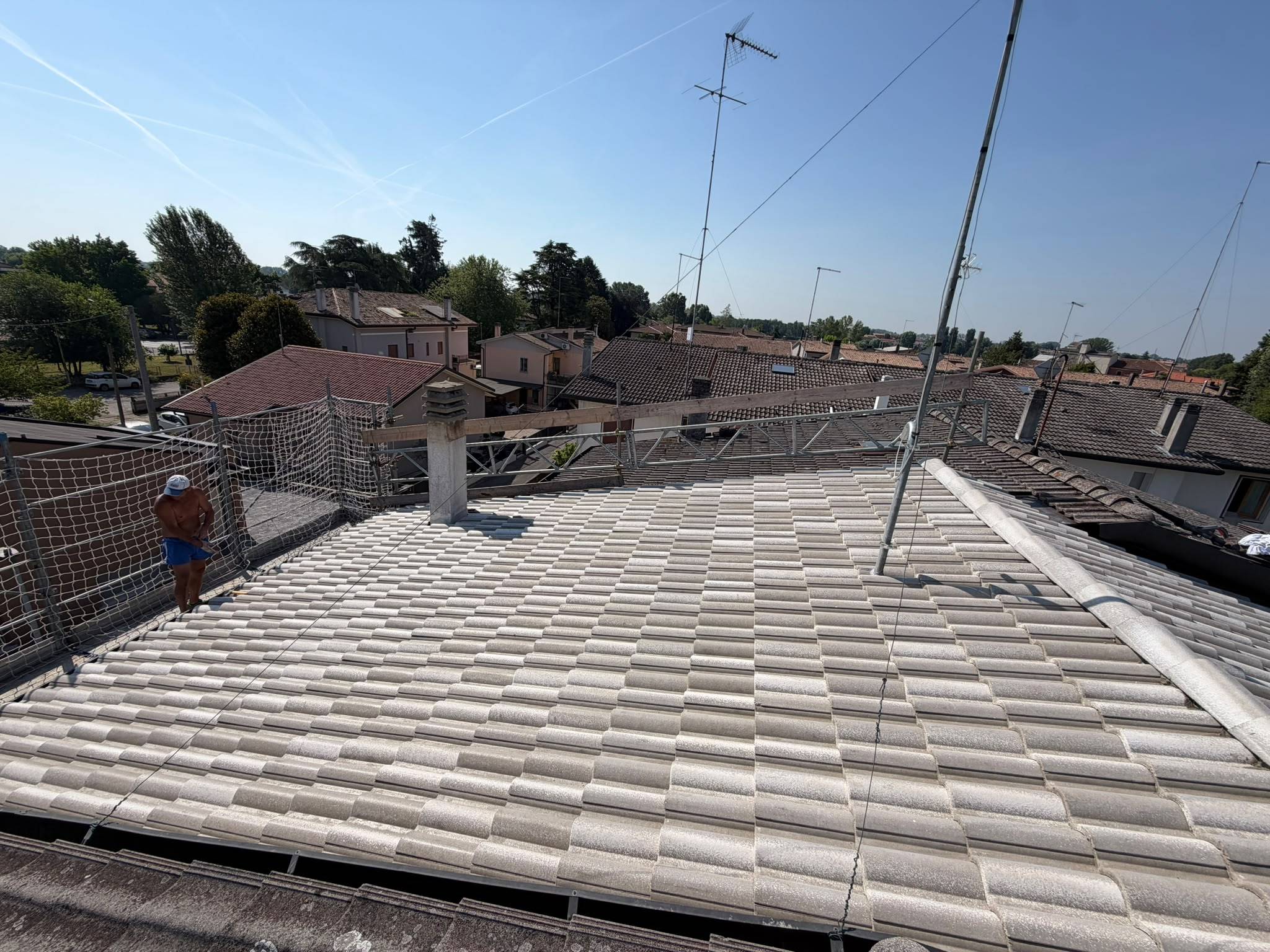 Sostituzione copertura completata da Baratto Coperture